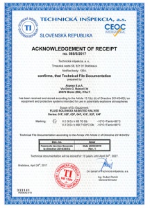 Сертификат на продукцию AIGNEP